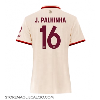 Bayern Munich Joao Palhinha #16 Maglia Gara Terza Repliche 2024-25 Donna Maniche Corte